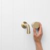 Melbourne Wall Spout +Progressive Mixer Warm Brushed Nickel