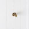 Mini Cistern Stop Antique Brass