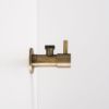 Mini Cistern Stop Antique Brass