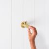Mini Cistern Stop Brushed Brass