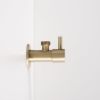 Mini Cistern Stop Warm Brushed Nickel