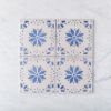 Mudgee Blue Encaustic Look Tile