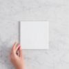 Newport Gloss Large Square White Tile