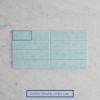Newport Gloss Mini Subway Duck Egg Blue Tile