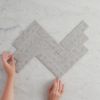 Newport Gloss Mini Subway Grey Tile