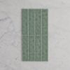 Newport Gloss Mini Subway Jade Green Tile