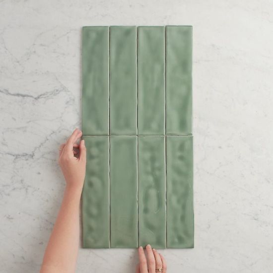 Newport Gloss Subway Jade Green Tile