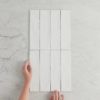 Newport Gloss Subway White Tile