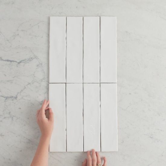 Newport Gloss Subway White Tile