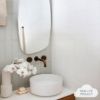 Newport Matte Large Square White Tile