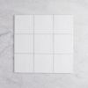Newport Matte Large Square White Tile