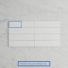 Newport Matte Mini Subway White Tile