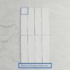 Newport Matte Subway White Tile