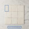 Newport Gloss Bone Mixed Square Tile