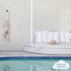 Newport Gloss Sage Green Small Square Tile