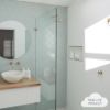 Newport Gloss Sky Blue Small Square Tile