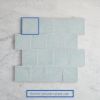 Newport Gloss Sky Blue Small Square Tile