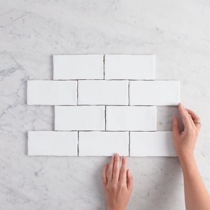 Newport Gloss Small White Subway Tile