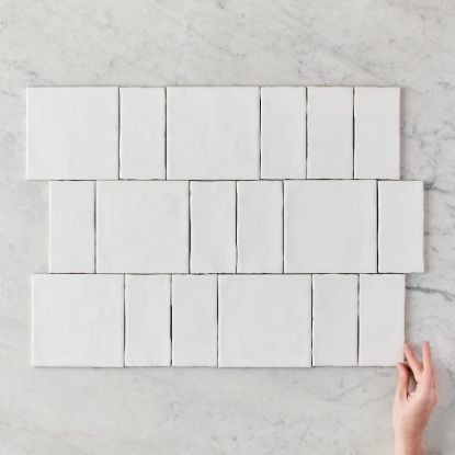 Newport Gloss Square & Subway Pattern Tile