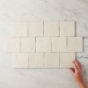 Newport Matte Bone Mixed Square Tile