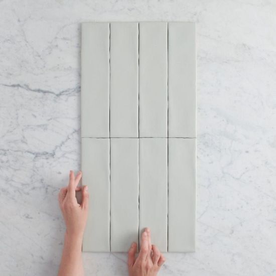 Newport Matte Subway Sage Green Tile