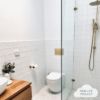 Newport Matte White Small Square Tile