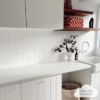 Newport Matte White Small Square Tile