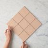 Newport Matte Clay Small Square Tile