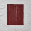 Noosa Gloss Zellige Burgundy Subway Tile