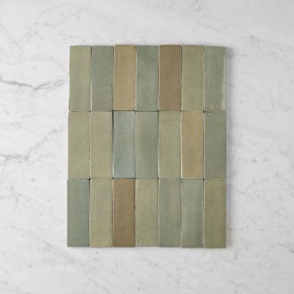 Noosa Gloss Zellige Green Subway Tile