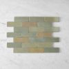 Noosa Gloss Zellige Green Subway Tile