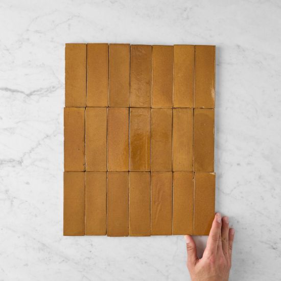 Noosa Gloss Zellige Honey Subway Tile
