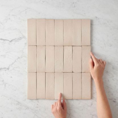 Noosa Gloss Zellige Taupe Subway Tile