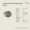 Outdoor Round Wall Progressive Mixer Stainless Steel