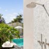 Outdoor Sydney Wall Mixer Stainless Steel