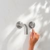 Outdoor Sydney Wall Spout + Mixer Stainless Steel