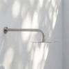 Outdoor Wall Shower Arm and Head Stainless Steel