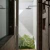 Outdoor Wall Shower Arm and Head Stainless Steel