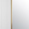 Oval Mirror Brushed Brass