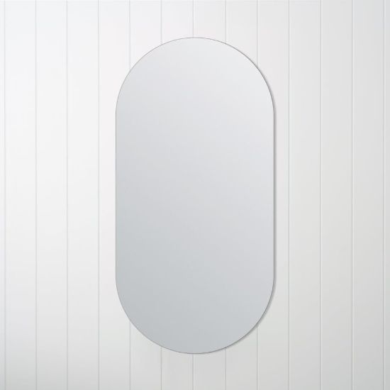 Oval Mirror Frameless