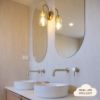 Oval Mirror Frameless