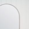 Oval Mirror Stainless Steel