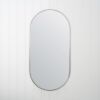 Oval Mirror Warm Brushed Nickel