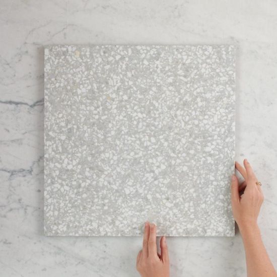 Paddington Grey Terrazzo Look Tile