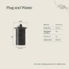 Plug and Waste Gunmetal