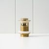 Pop Up Waste - Overflow - Brushed Brass