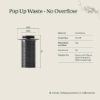 Pop Up Waste - No Overflow - Gunmetal