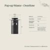 Pop Up Waste - Overflow - Gunmetal
