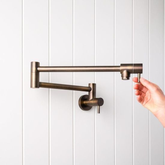 Pot Filler Antique Brass