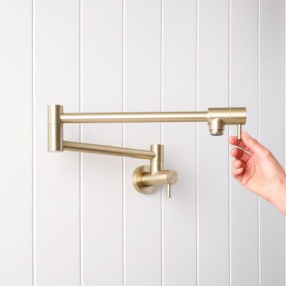 Pot Filler Warm Brushed Nickel
